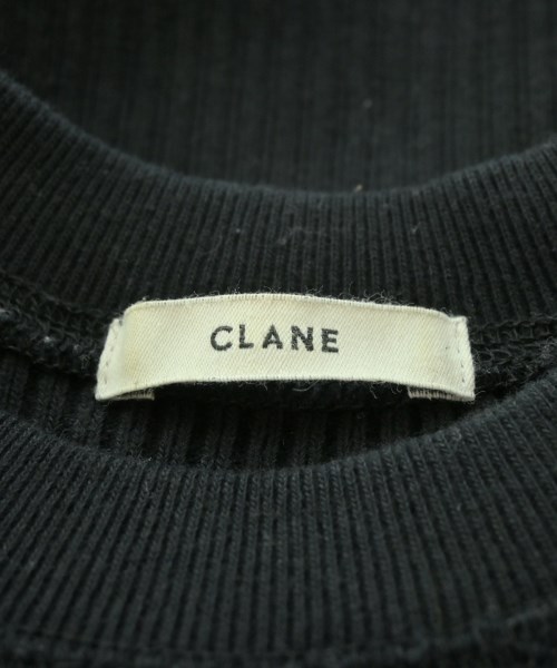CLANE（クラネ）Tシャツ・カットソー 黒 サイズ:1(S位) レディース/2200634987373