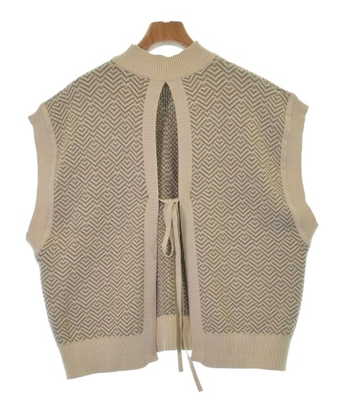 CLANE（クラネ）ベスト ベージュ サイズ:1(S位) レディース/2200645999051