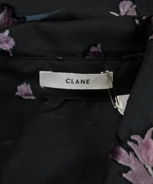 CLANE（クラネ）ブラウス 黒 サイズ:2(M位) レディース/2200647930052