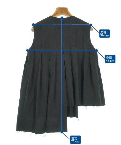 CLANE（クラネ）ブラウス 黒 サイズ:2(M位) レディース/2200648381020