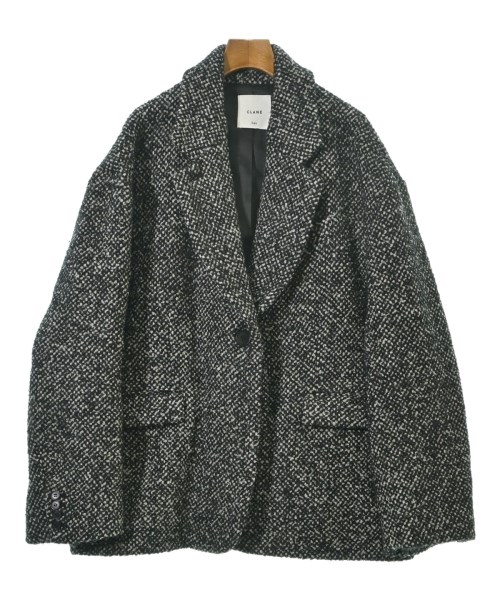 CLANE(クラネ)テーラードジャケット 黒 サイズ:1(S位)/2200643074019