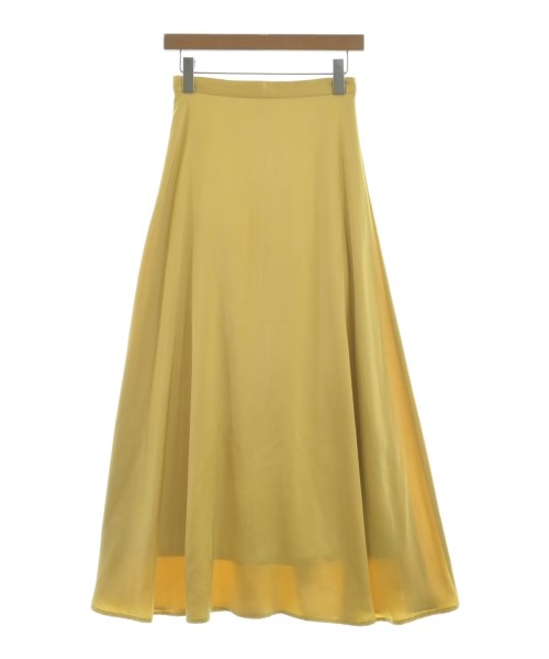 CLANE(クラネ)ロング・マキシ丈スカート 黄 サイズ:1(S位)/2200644625081