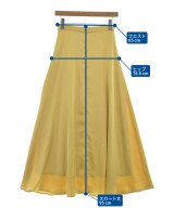 CLANE（クラネ）ロング・マキシ丈スカート 黄 サイズ:1(S位) レディース/2200644625081