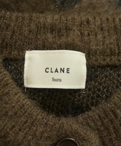 CLANE（クラネ）カーディガン 茶 サイズ:1(S位) レディース/2200651070027
