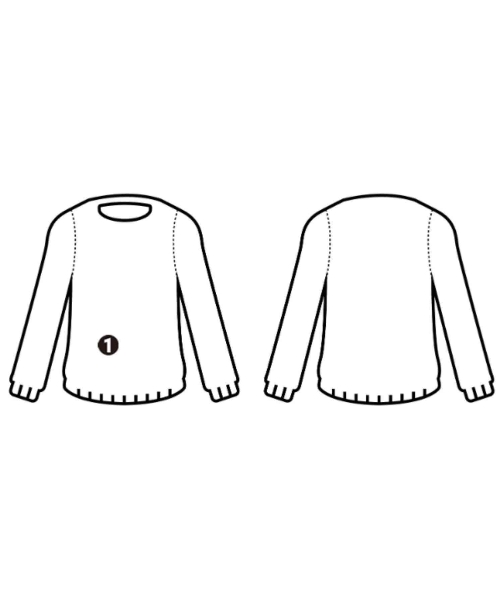 CLANE（クラネ）ニット・セーター ベージュ サイズ:1(S位) レディース/2200651821025