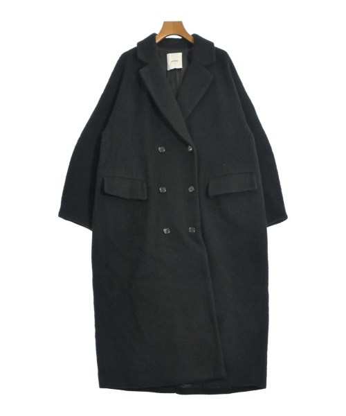CLANE(クラネ)ステンカラーコート 黒 サイズ:1(S位)/2200652379068
