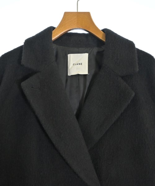CLANE（クラネ）ステンカラーコート 黒 サイズ:1(S位) レディース/2200652379068