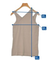 CLANE（クラネ）タンクトップ ベージュ サイズ:1(S位) レディース/2200652806076