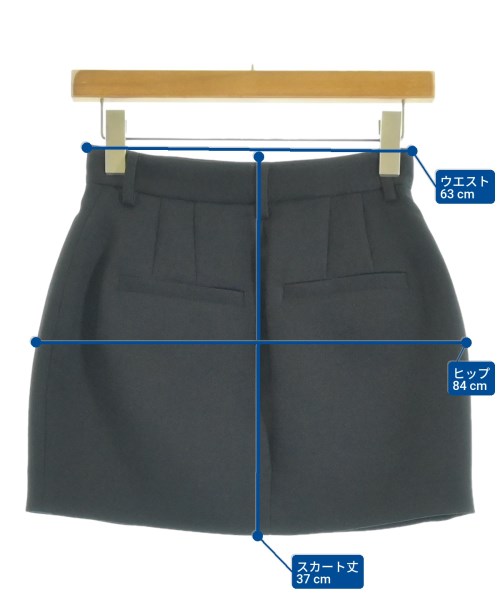 CLANE（クラネ）ミニスカート 黒 サイズ:0(XS位) レディース/2200645676020