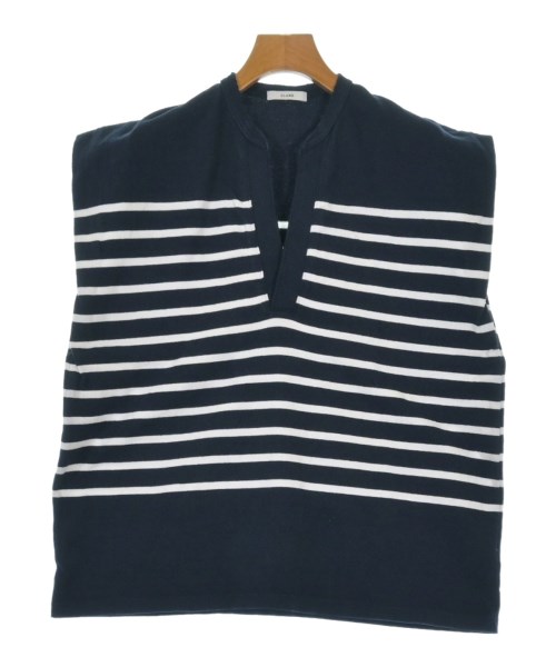 CLANE(クラネ)ノースリーブ 紺 サイズ:1(S位)/2200647600122