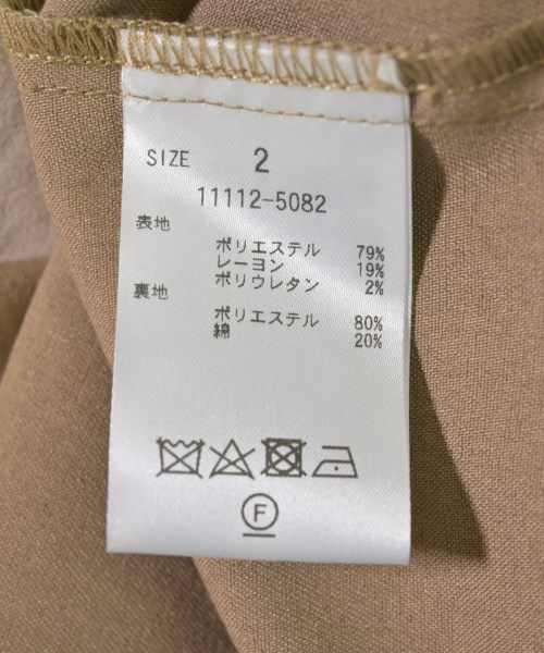CLANE（クラネ）オールインワン/サロペット ベージュ サイズ:2/2(M位) レディース/2200705038041