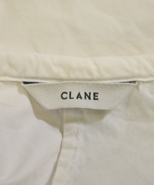 CLANE（クラネ）ブラウス 白 サイズ:1(S位) レディース/2200706357066
