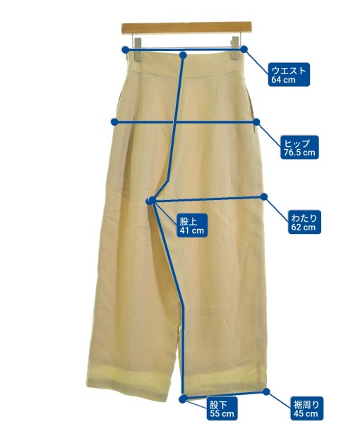 CLANE（クラネ）スラックス ベージュ サイズ:1(S位) レディース/2200665109270