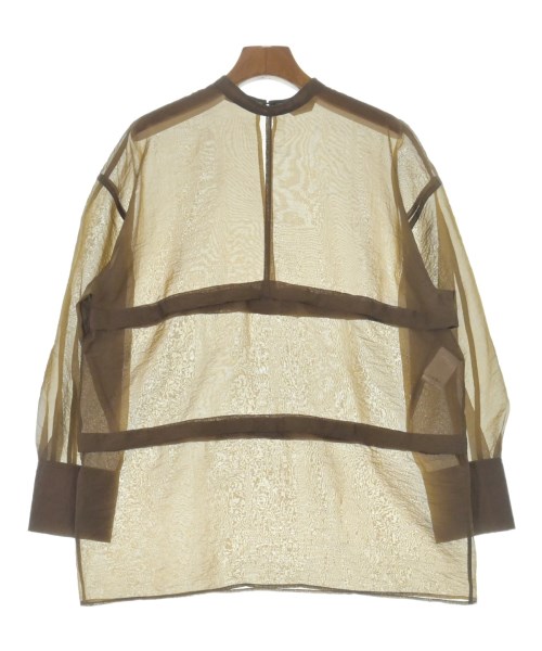 CLANE(クラネ)ブラウス 茶 サイズ:1(S位)/2200665109294