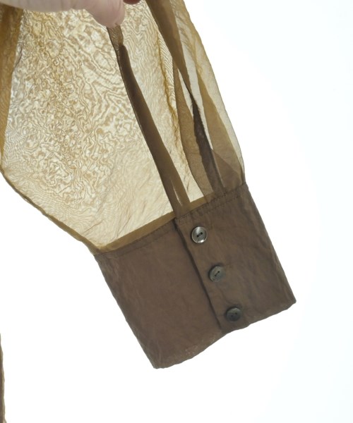 CLANE（クラネ）ブラウス 茶 サイズ:1(S位) レディース/2200665109294