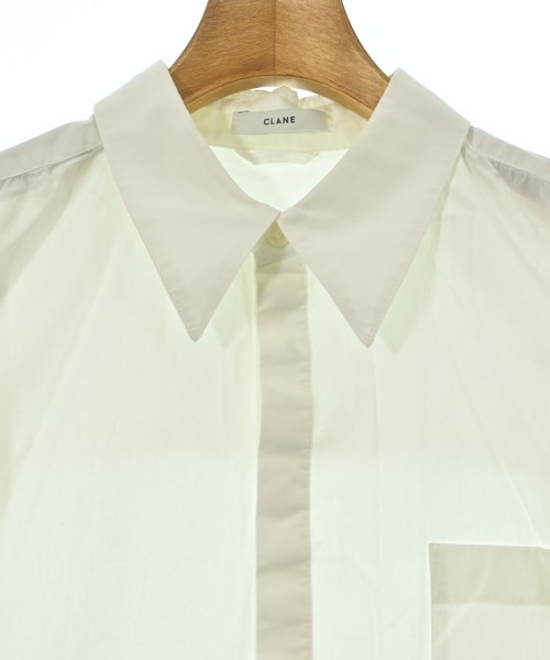 CLANE（クラネ）カジュアルシャツ 白 サイズ:1(S位) レディース/2200635477033