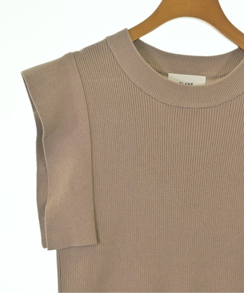 CLANE（クラネ）ベスト/ノースリーブ ベージュ サイズ:1(S位) レディース/2200661723036