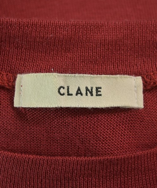 CLANE（クラネ）ニット・セーター 赤 サイズ:1(S位) レディース/2200665209086