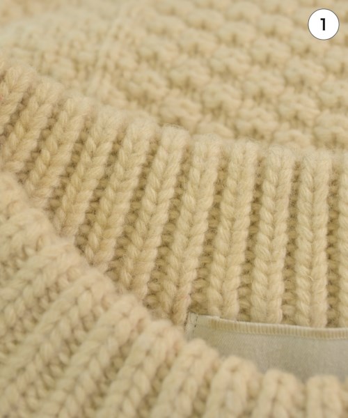 CLANE（クラネ）ニット・セーター 白 サイズ:1(S位) レディース/2200665555046