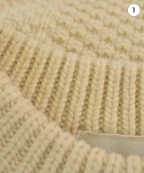 CLANE（クラネ）ニット・セーター 白 サイズ:1(S位) レディース/2200665555046