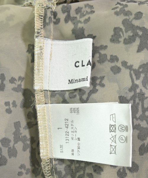 CLANE（クラネ）カジュアルシャツ ベージュ サイズ:1(S位) レディース/2200664941079