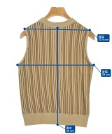 CLANE（クラネ）ベスト ベージュ サイズ:F レディース/2200662072119