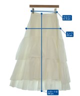 CLANE（クラネ）ロング・マキシ丈スカート 白 サイズ:1(S位) レディース/2200664385026