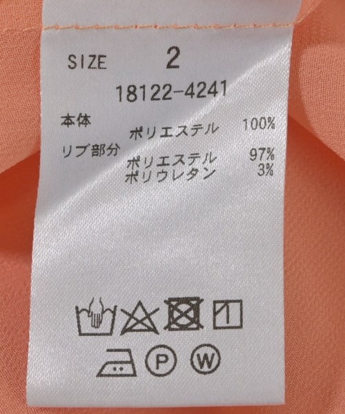 CLANE（クラネ）ワンピース オレンジ サイズ:2(M位) レディース/2200669524031