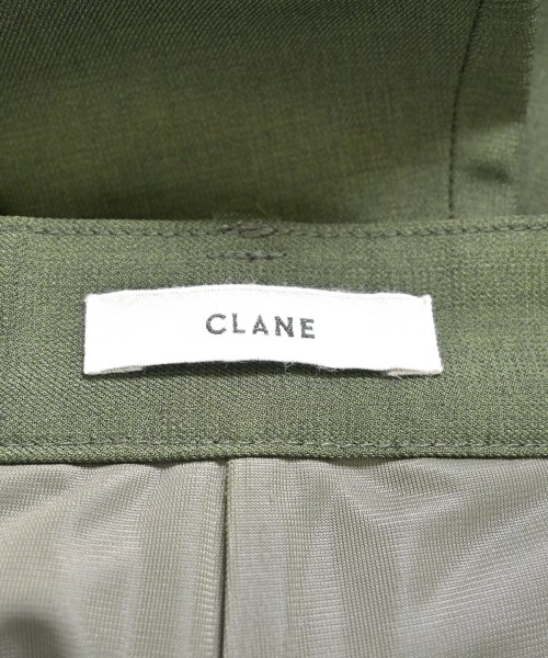 CLANE（クラネ）スラックス カーキ サイズ:0(XS位) レディース/2200671059026