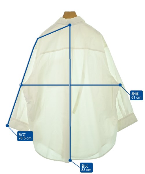 CLANE（クラネ）カジュアルシャツ 白 サイズ:1(S位) レディース/2200664420055