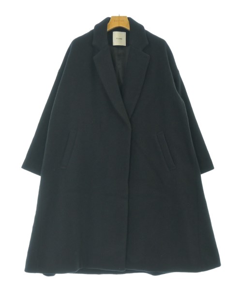 CLANE(クラネ)チェスターコート 黒 サイズ:36(S位)/2200671602048