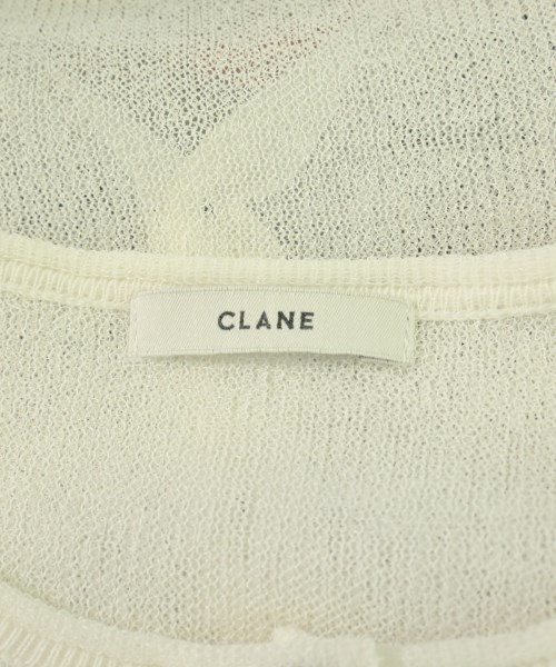 CLANE（クラネ）カーディガン 白 サイズ:1(S位) レディース/2200725446123