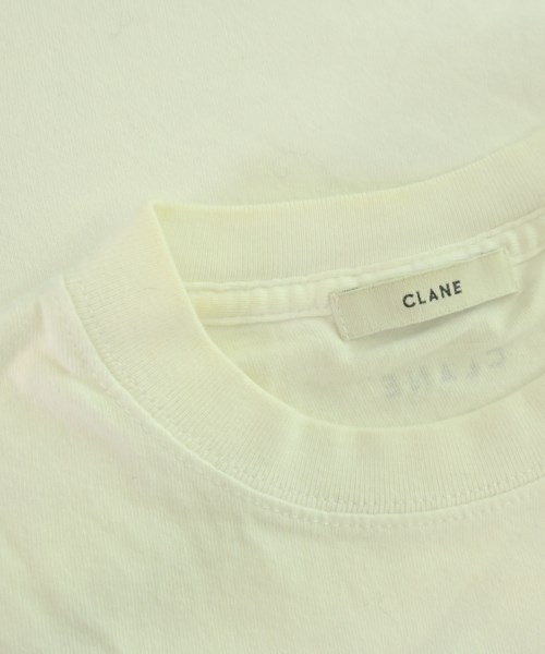 CLANE（クラネ）Tシャツ・カットソー 白 サイズ:F レディース/2200725446307