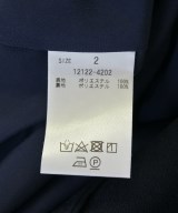 CLANE（クラネ）ノーカラージャケット 紺 サイズ:2(M位) レディース/2200725607012