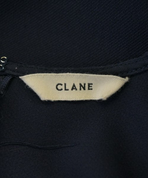 CLANE（クラネ）ブラウス 紺 サイズ:1(S位) レディース/2200734875136