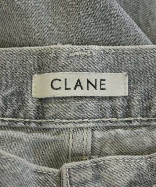 CLANE（クラネ）デニムパンツ グレー サイズ:1(S位) レディース/2200735635043