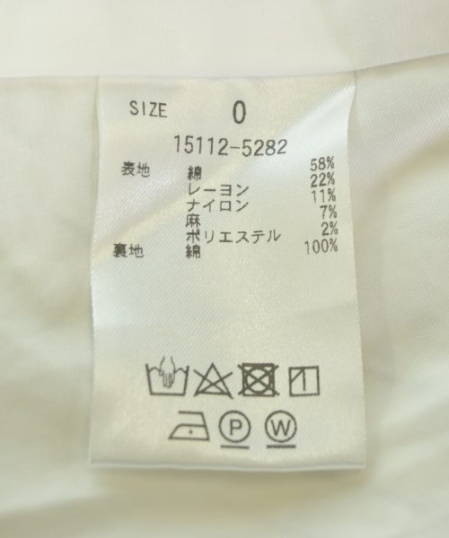 CLANE（クラネ）ワンピース 白 サイズ:0(XS位) レディース/2200717328024