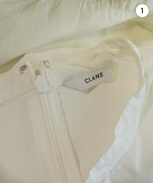 CLANE（クラネ）ブラウス 白 サイズ:1(S位) レディース/2200722119068