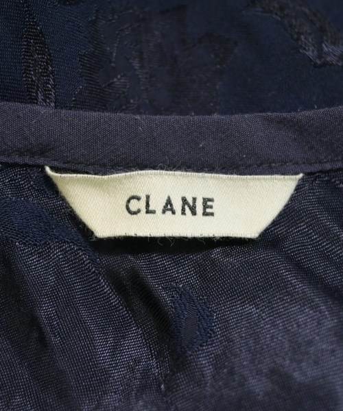 CLANE（クラネ）ブラウス 紺 サイズ:1(S位) レディース/2200727269041