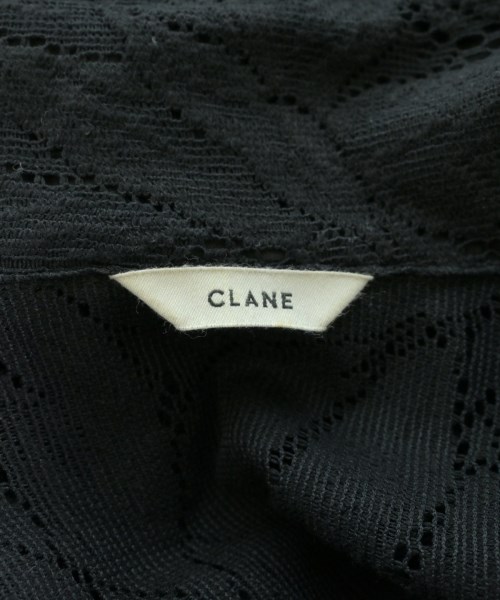 CLANE（クラネ）カジュアルシャツ 黒 サイズ:1(S位) レディース/2200728595446