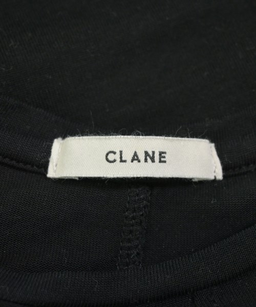 CLANE（クラネ）Tシャツ・カットソー 黒 サイズ:1(S位) レディース/2200729049016