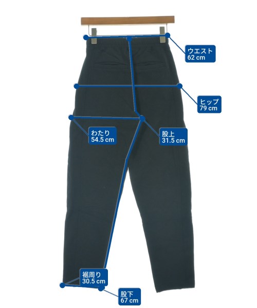 CLANE（クラネ）スウェットパンツ 黒 サイズ:0(XS位) レディース/2200679392071