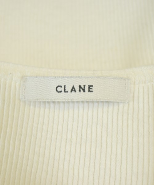 CLANE（クラネ）Tシャツ・カットソー 白 サイズ:2(M位) レディース/2200683314236