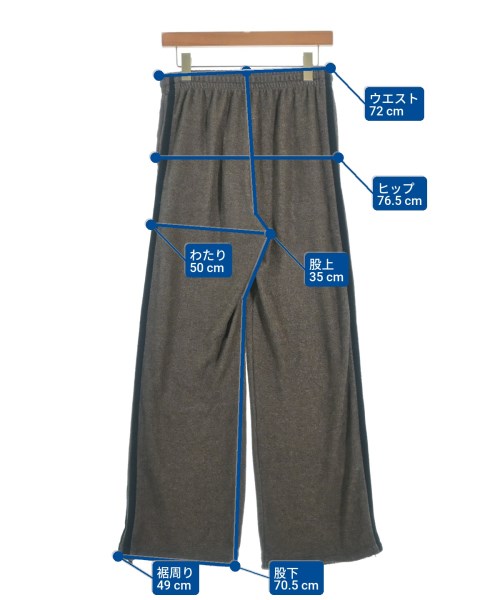 CLANE（クラネ）スウェットパンツ 茶 サイズ:2(M位) レディース/2200683314328