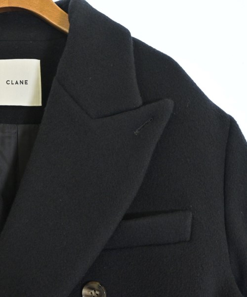CLANE（クラネ）チェスターコート 黒 サイズ:1(S位) レディース/2200685984017