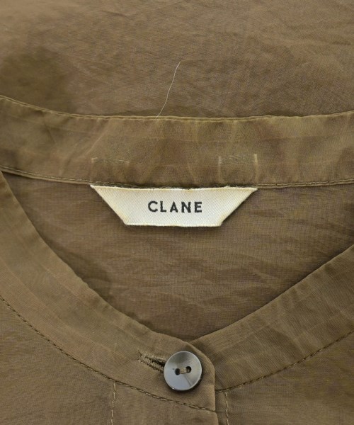 CLANE（クラネ）ブラウス 茶 サイズ:1(S位) レディース/2200685984192
