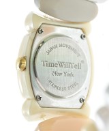 Time Will Tell（タイムウィルテル）腕時計 ベージュ サイズ:- レディース/2200685336069