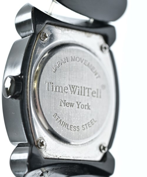 Time Will Tell（タイムウィルテル）腕時計 黒 サイズ:- レディース/2200685336076
