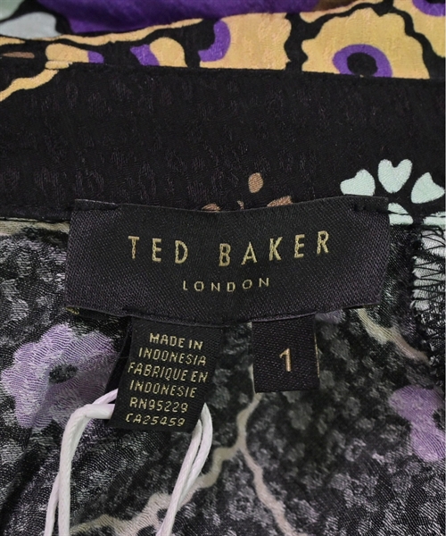 TED BAKER（テッドベーカー）ブラウス 黒 サイズ:1(S位) レディース