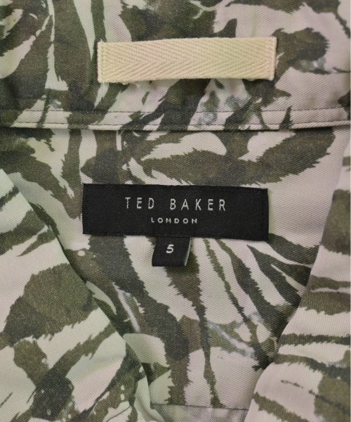 TED BAKER（テッドベーカー）カジュアルシャツ カーキ サイズ:S メンズ/2200500805114